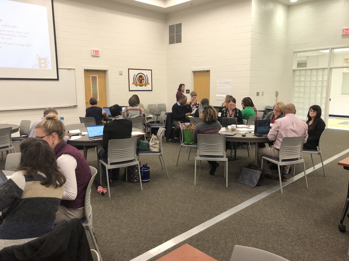 It’s MAP time! We are looking forward to spending the day working with NWEA and educators from around the metro area to look at MAP data to improve student achievement.  #expectexceptional