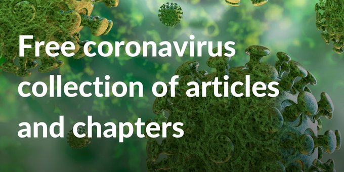 #NovelCoronavirus and related articles and book chapters are accessible free of charge on <a href="/CambridgeCore/">Cambridge Core</a> using the following URL - cambridge.org/core/browse-su….