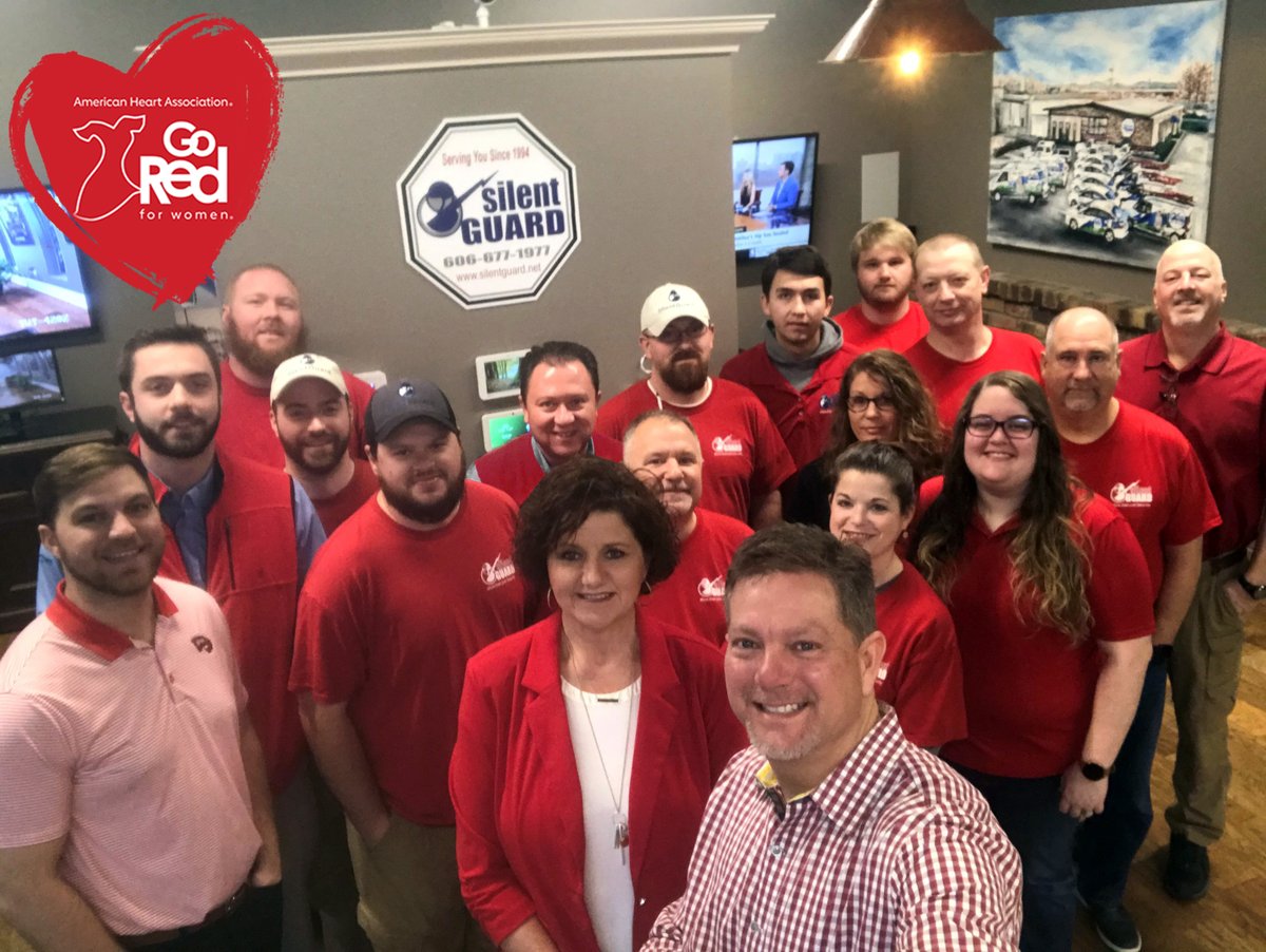 We missed our chance for a selfie on National Wear Red Day, now that we have most of the team back in town we decided to Go Red again to help raise awareness to the prevalence of heart disease and stroke in women. #WearRedDay #GoRedForWomen #HeartMonth