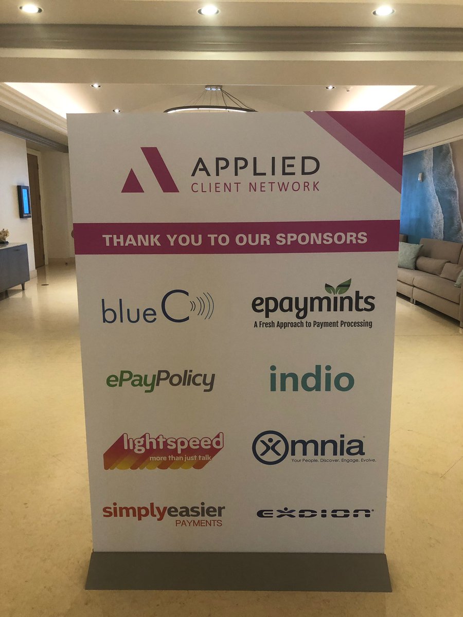 ePaymints's tweet photo. Applied Leadership Conference 2020 #epaymints #appliedclientnetwork #insurancepayments https://t.co/fLYY0Q77P0
