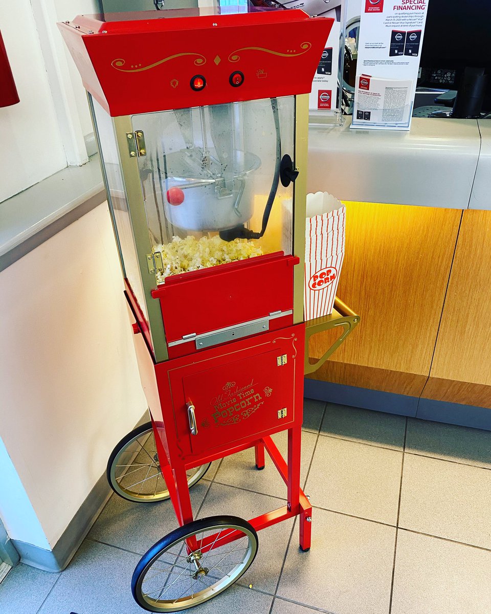 poknissan's tweet image. 🍿 Something new here at Poughkeepsie Nissan! #popcorn #popcornmachine #wappingersfalls #ny #dutchesscounty