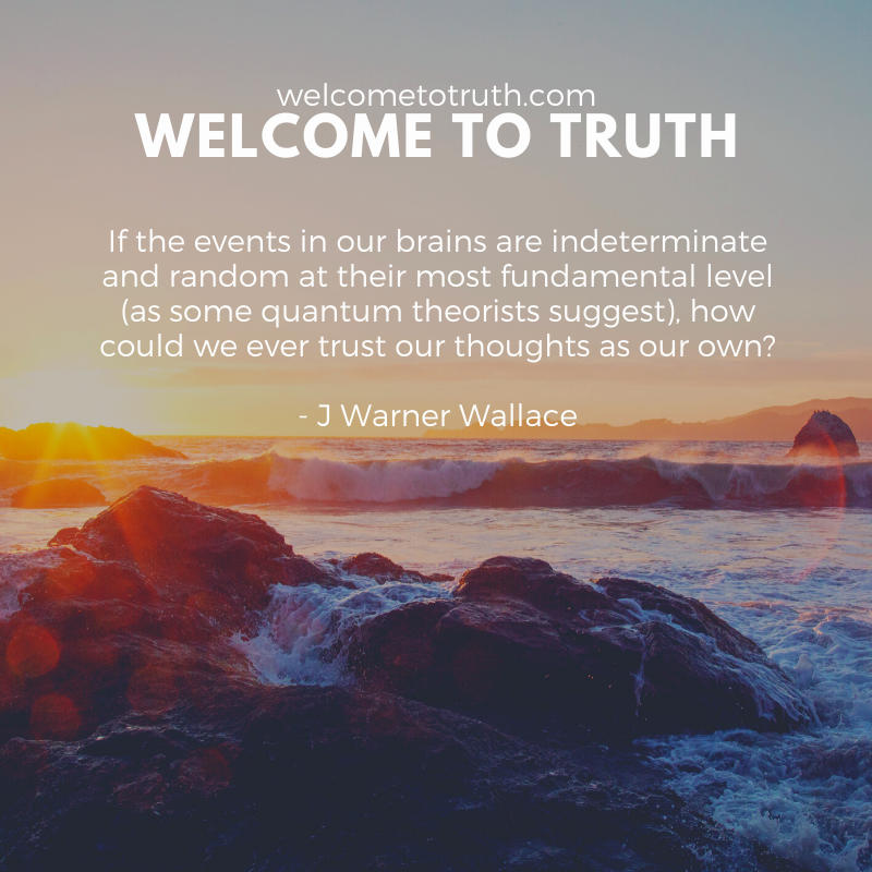 WelcomeToTruth_'s tweet photo. Atheists Say Our Brains Have Randomly Evolved.  So Why Should We Trust Them? #ChristianEvidences #EvolutionisFake #EvolutionIsFalse #WelcomeToTruth #ChristianApologetics https://t.co/jtcosdTh08
