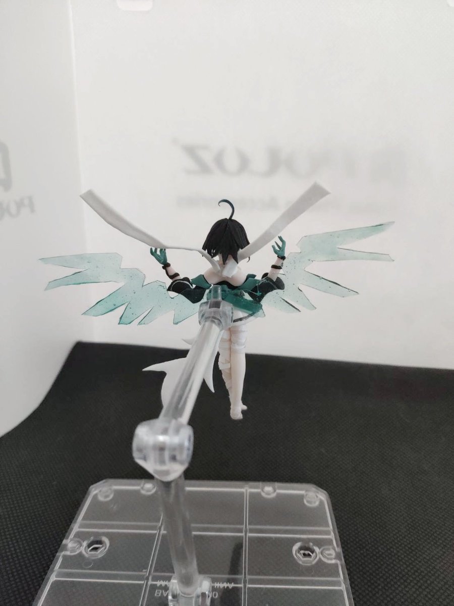 メガネex 風の律者 ウェンディを樹脂粘土で作ってみました 風の律者 ウェンディ 崩壊3rd 樹脂粘土 粘土細工