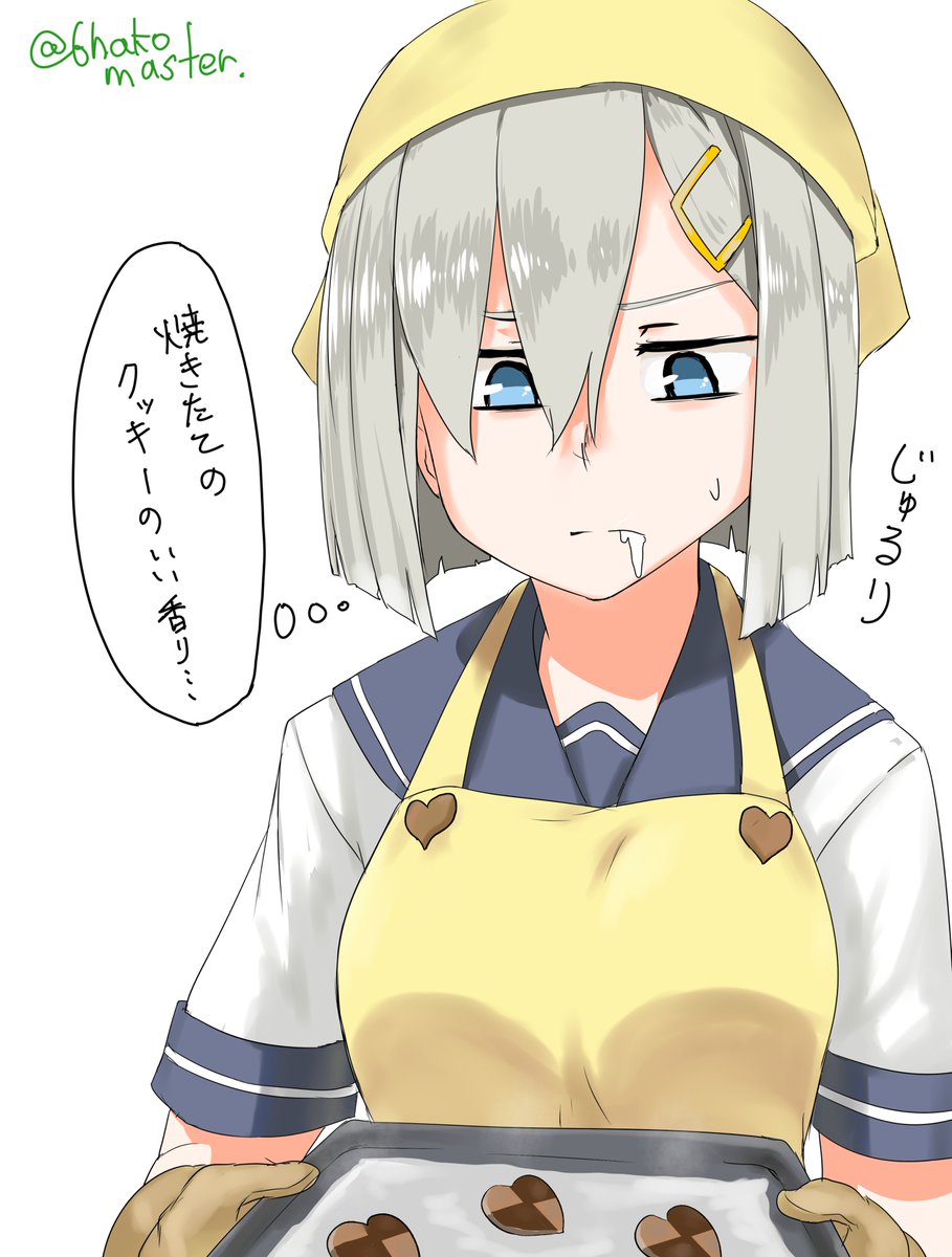 六箱 ろっぱこ ぼちぼち絵を描く A Twitter 誘惑に負けそうな浜風 艦これ版深夜の真剣お絵描き60分一本勝負 艦これ版真剣お絵描き60分一本勝負 0211 食いしん坊バンザイ