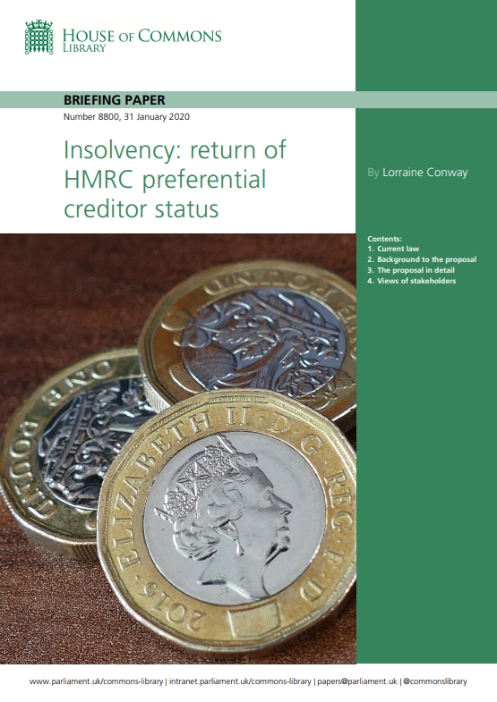 R3PressOffice's tweet photo. #Insolvency: return of HMRC preferential creditor status - https://t.co/H8Ttuqtcii

This @commonslibrary briefing paper on #CrownPreference explains the Government's proposals, which we believe will harm access to finance &amp; make #BusinessRescue much more difficult. https://t.co/Q3S5lmqy7l