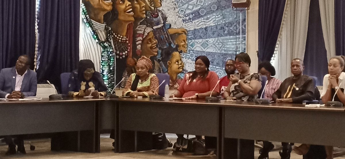 Today, I was very pleased to receive the Spotlight Initiative team on the "Elimination of violence against women and girls" in the Executive chamber of governors office, Calabar, Cross River State.

11/02/2020