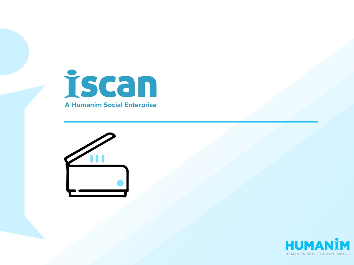February Program Spotlight: Humanim’s first #socialenterprise, iScan, launched in 1983! iScan is a document conversion &amp; management service that provides scanning, indexing, processing and other digital imaging technology services. 🖨️Read more about iScan: bit.ly/2SAyv1j