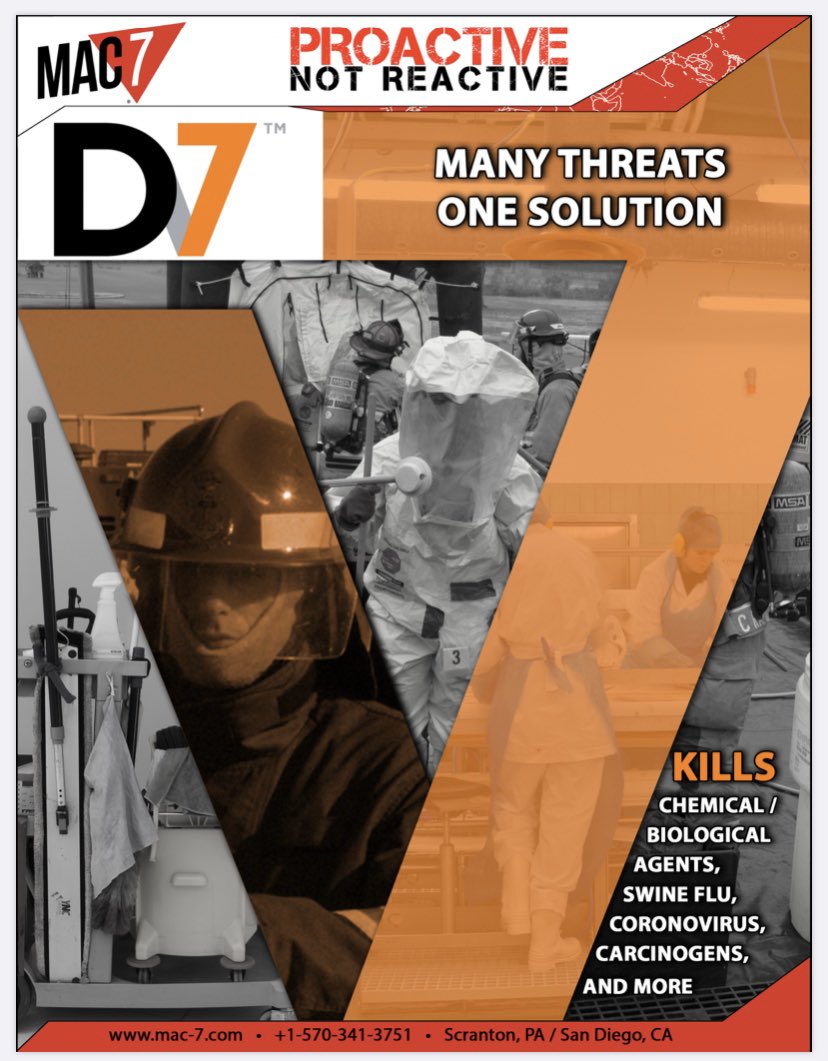 mac7training's tweet image. You can contact us direct for pricing 
#proactivenotreactive  #cbrne #hazmat #decontamination
#coronavirus