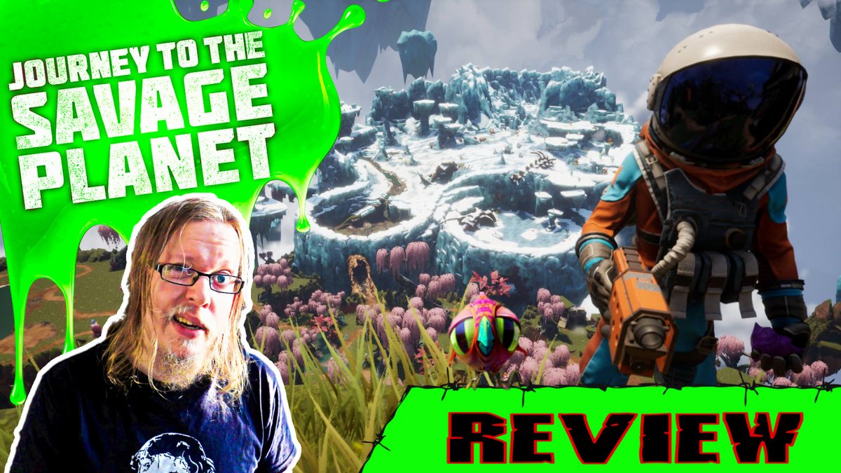 UselessBeyond's tweet photo. Here it is!
My review of Journey to the Savage Planet!👽🔥⚡️💥
Is the planet really that savage? Well check out the review!
#journeytothesavageplanet
#TyphoonStudios
#Review
https://t.co/NQ3hbE1PUP https://t.co/OLNCAemx23