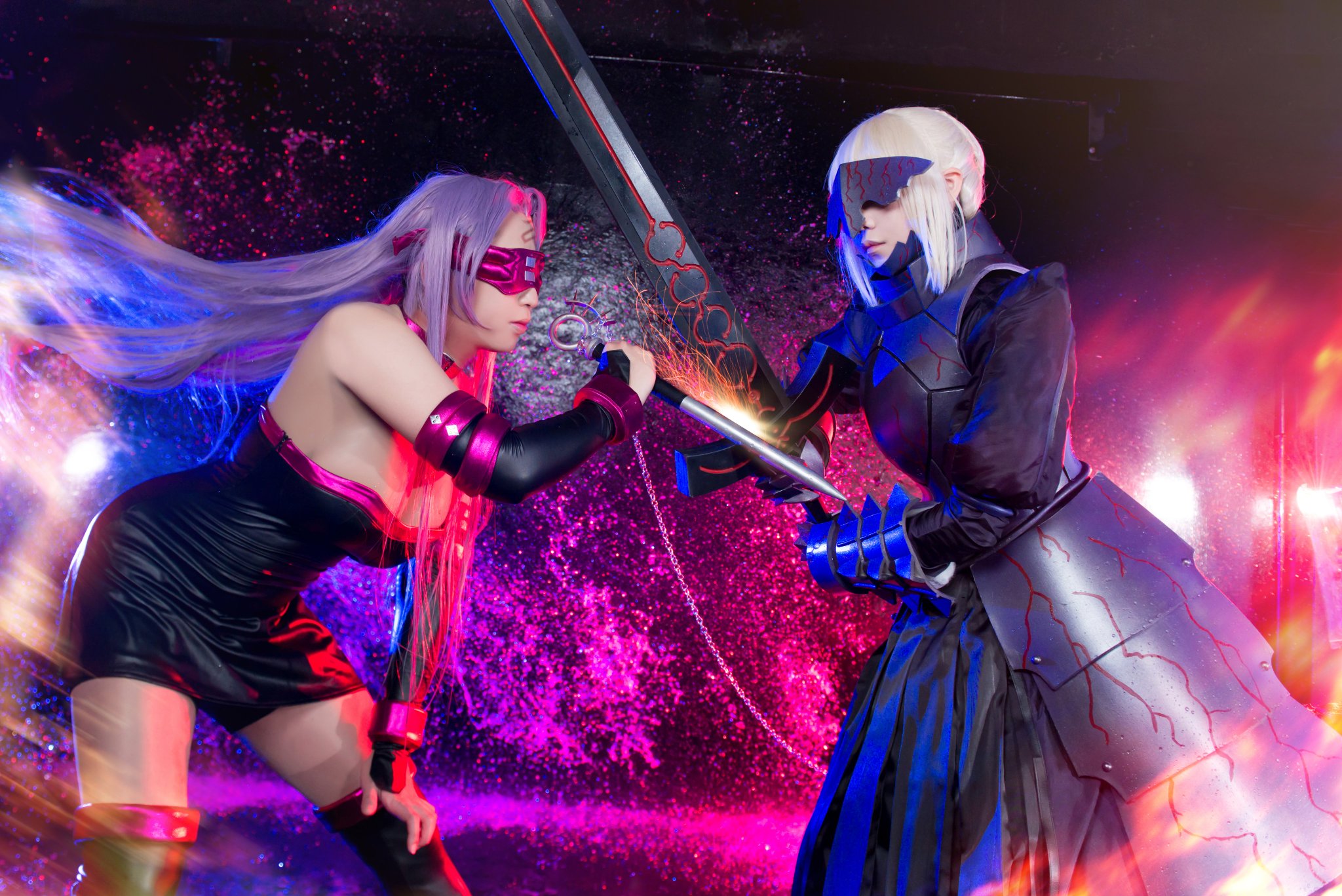 EPIC BATTLE ) Fate Stay Night : Heaven's Feel 3 - Saber vs Rider