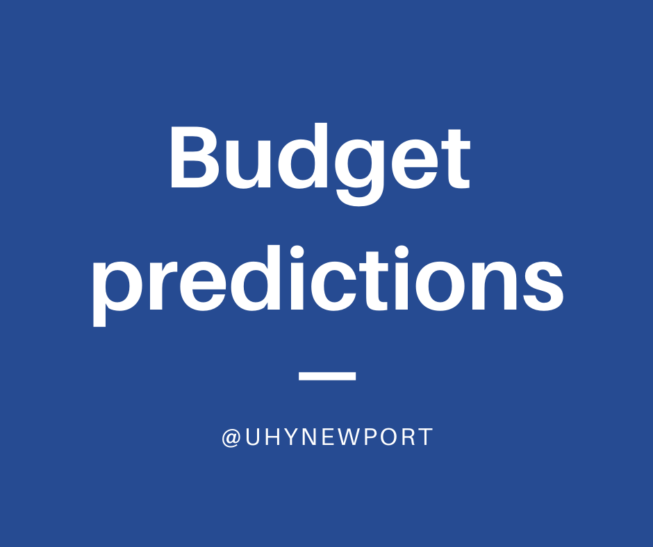 UHYNewport's tweet photo. As most of you know Sajid Javid has announced that the budget will be on 11th March. He promises to kickstart a decade of renewal. We will be posting some predictions from our tax experts over the coming weeks. https://t.co/zpYuu3QAEn
