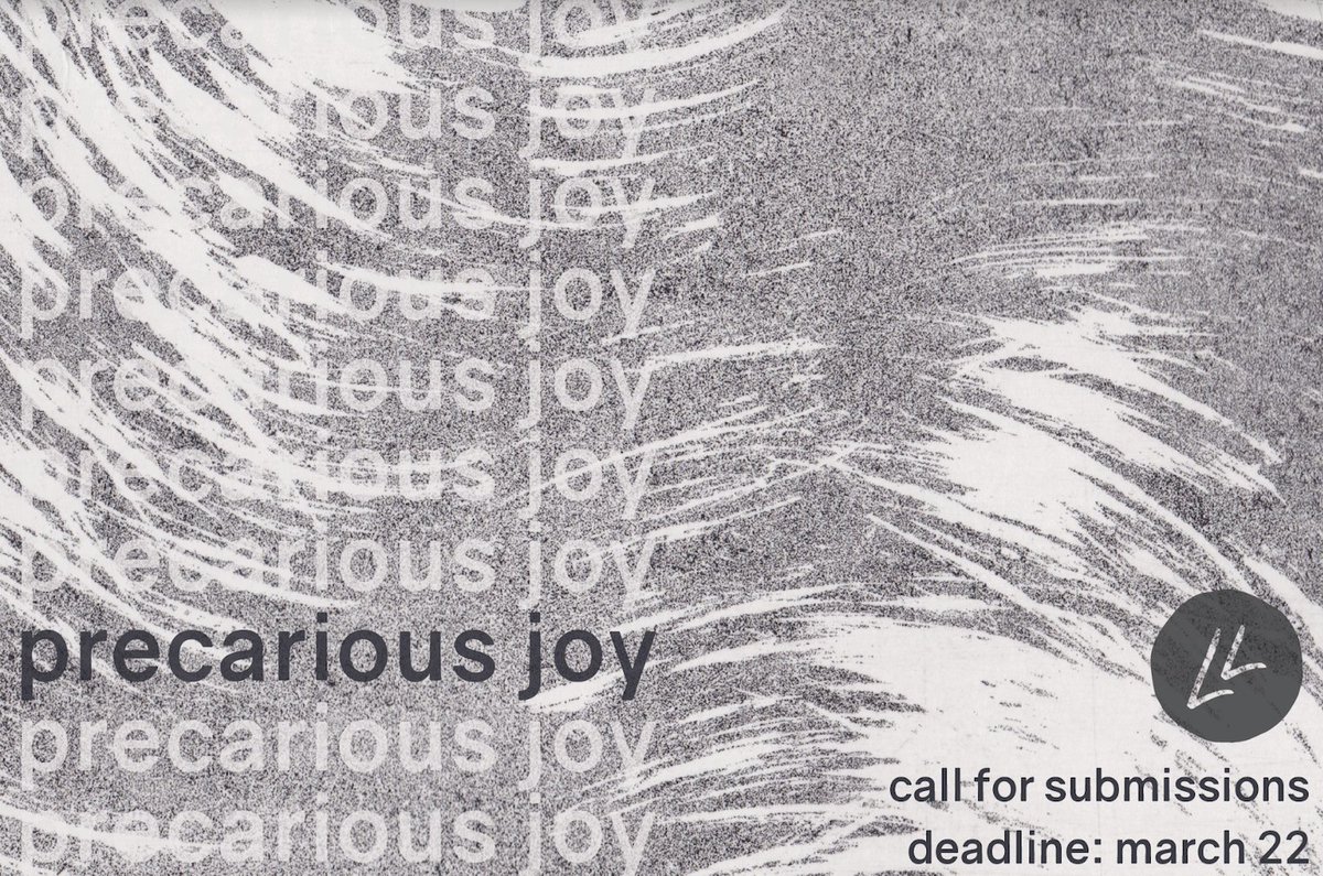 Projectx40C's tweet photo. #CallforSubmissions ! Final LooseLeaf Volume in 3D form – Precarious Joy – honours our community by grounding ourselves in the now. How can we creatively and communally trace the outlines of who we are? Show us your work! We pay our artists! https://t.co/OAHfYejUnu https://t.co/wxA0ty8sqj