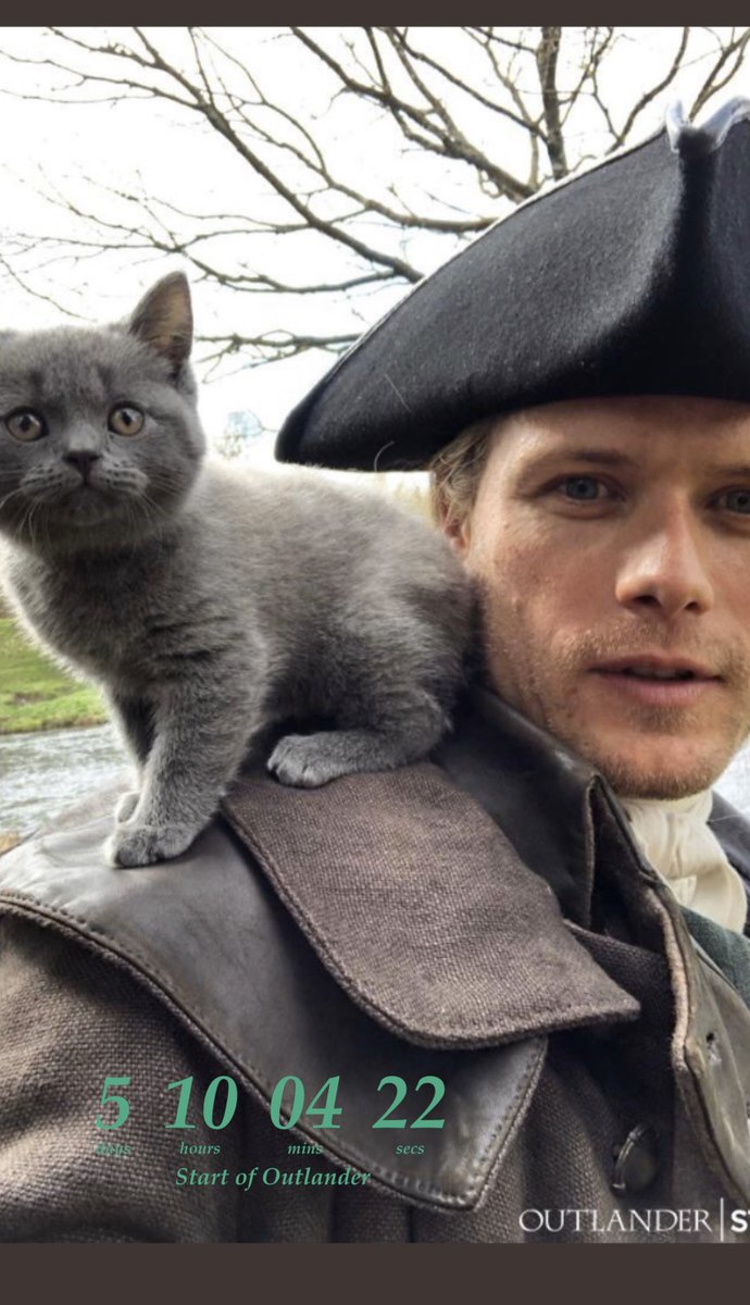 MarloMarz's tweet photo. @Outlander_STARZ @STARZ Between this and my countdown clock... I am set!! So excited !! #Outlander https://t.co/fq4h7U6yBJ