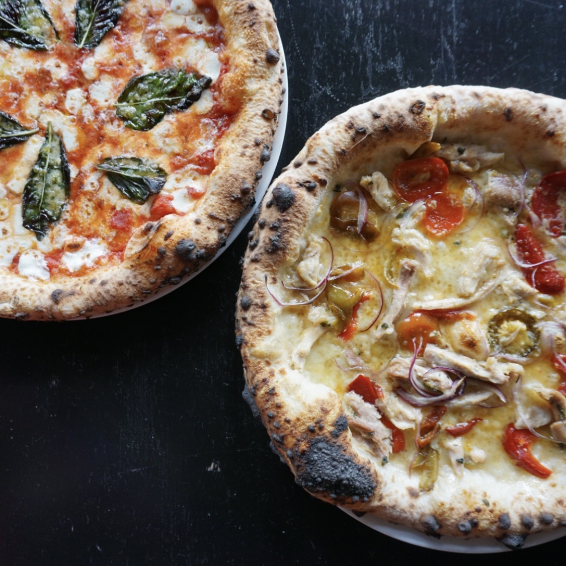 Another day another pizza! This week’s additions include: Roasted Honey Chicken Pizza &amp; Brussel Sprout Pizza! 🍕🍕 We’ll be at @massgeneral (Blossom St. &amp; Emerson Place)