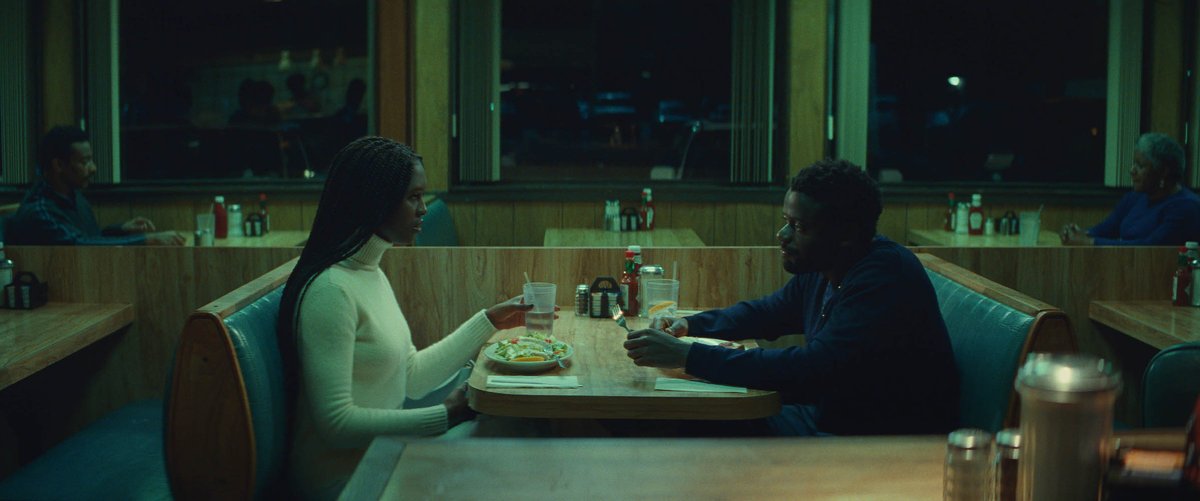 Daniel Kaluuya and <a href="/MissJodie/">Jodie Wilkinson</a> are outlaws in love and on the run in #QueenAndSlim. See it in cinemas now.