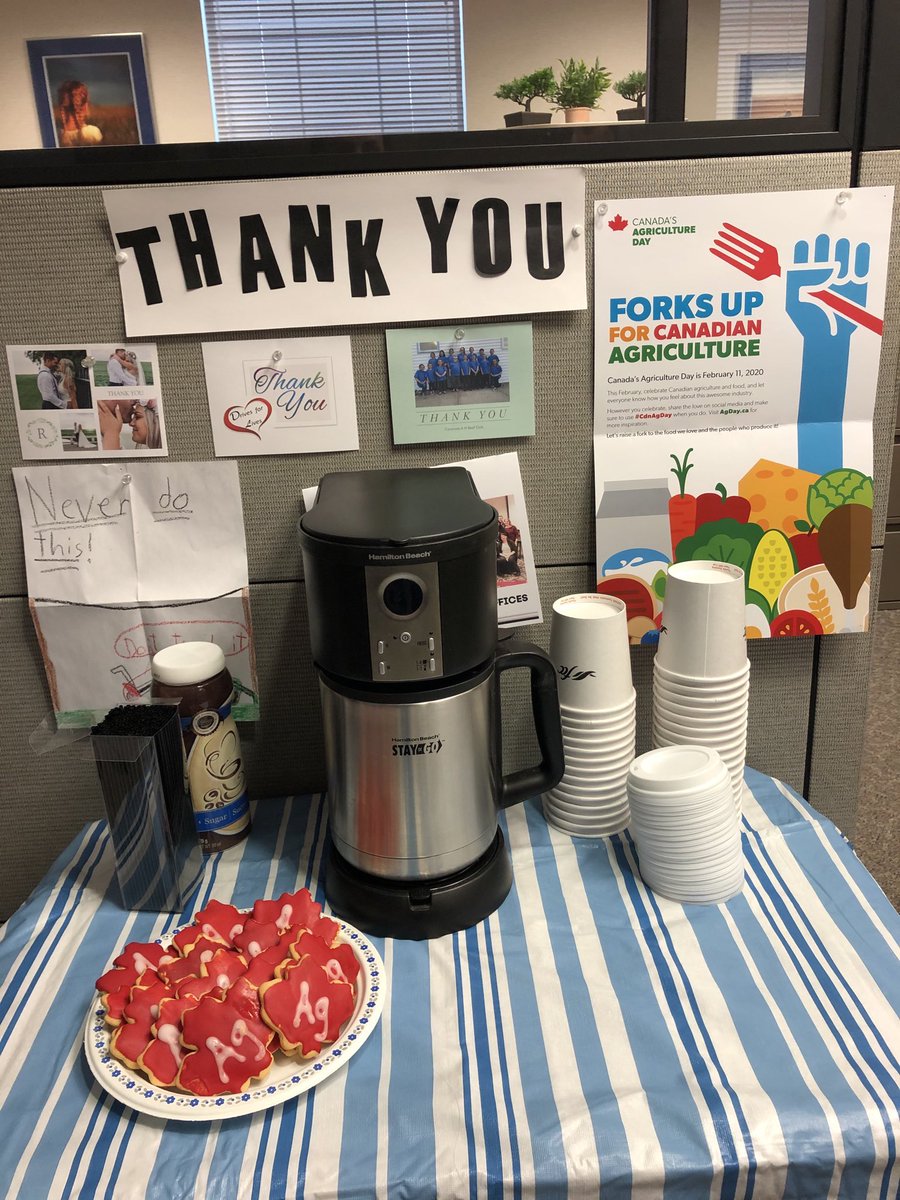 Come down to FCC in Carlyle this week for cookies and coffee with us in celebration of Canadian Ag day. #CdnAgday #forksup <a href="/FCCagriculture/">Farm Credit Canada</a>