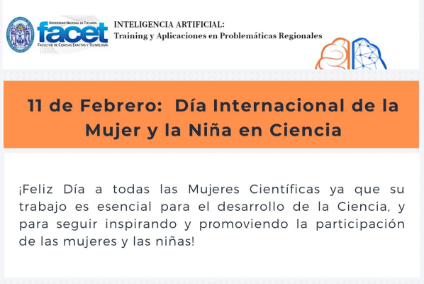 iafacet's tweet photo. #WomenInScience #WomenInScienceDay #WomenInSTEM #AI #ArtificialIntelligence #WorkshopAI https://t.co/To83DWpfNg