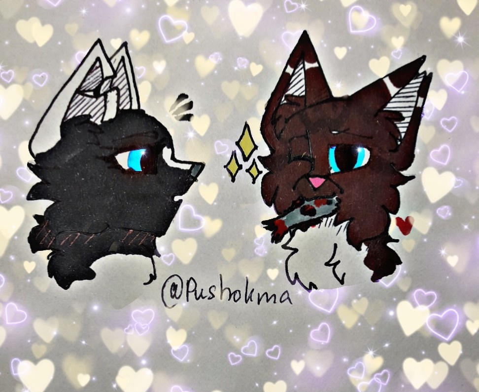 SilverM28938407's tweet photo. ⚡🦅Молния и Коршун||Lighthing and Hawkfrost🦅⚡
#котывоители #котивояки #warriorcats #Коршун #Hawkfrost https://t.co/jx9P9nKcdG