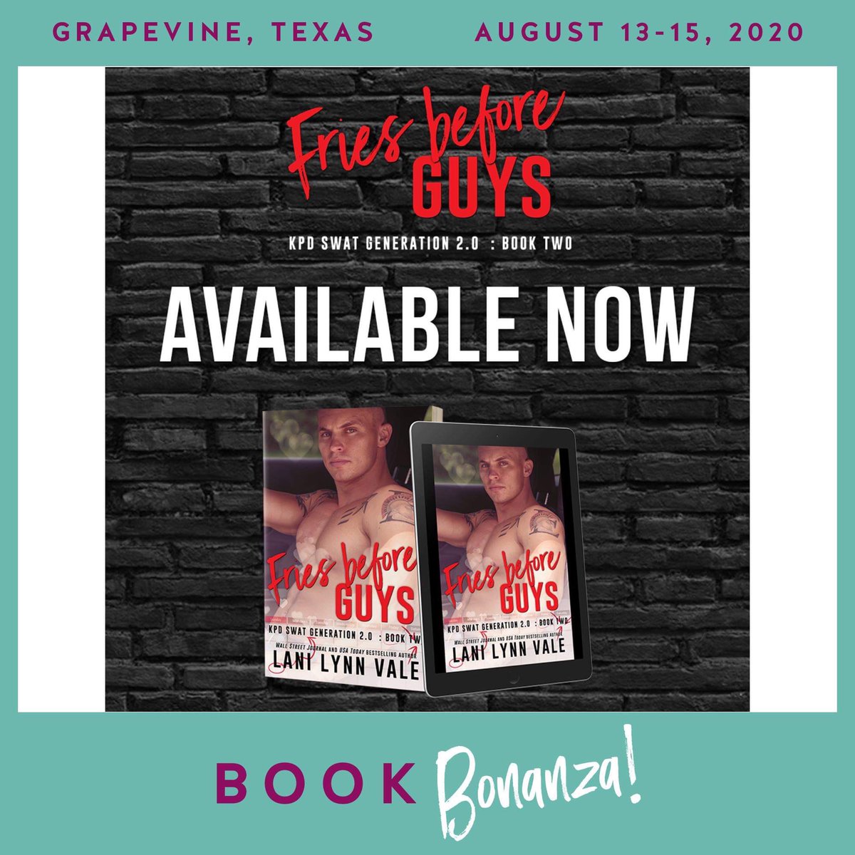 Fries Before Guys (SWAT Generation 2.0, Book 2) by USA Today bestselling author <a href="/LaniLynnVale/">Lani Lynn Vale</a> is LIVE!

Click to order: lanilynnvale.com