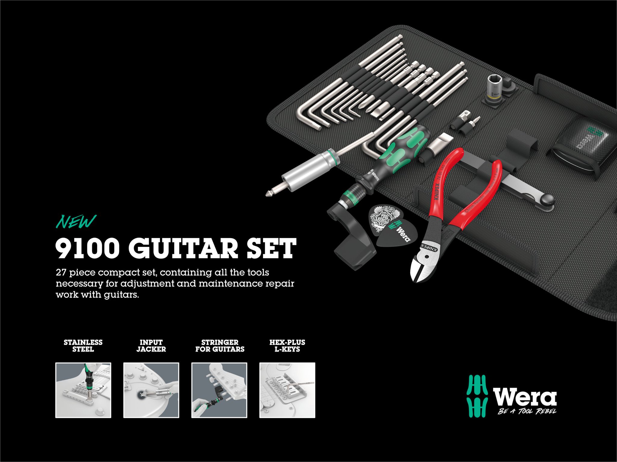 Wera 9100 Guitar Set