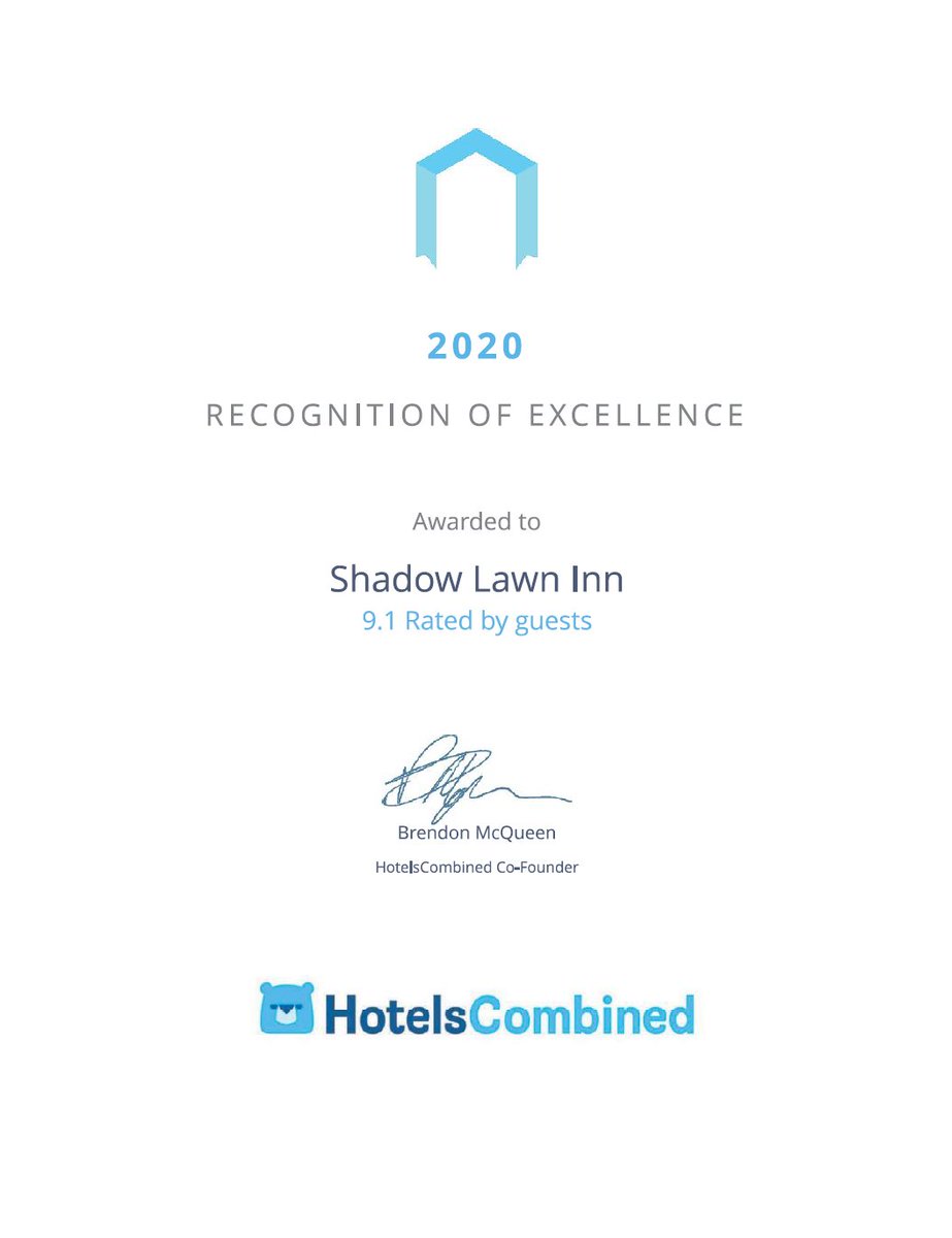 ShadowLawnInn's tweet image. Have you seen our latest news? conta.cc/2H1S8Kb