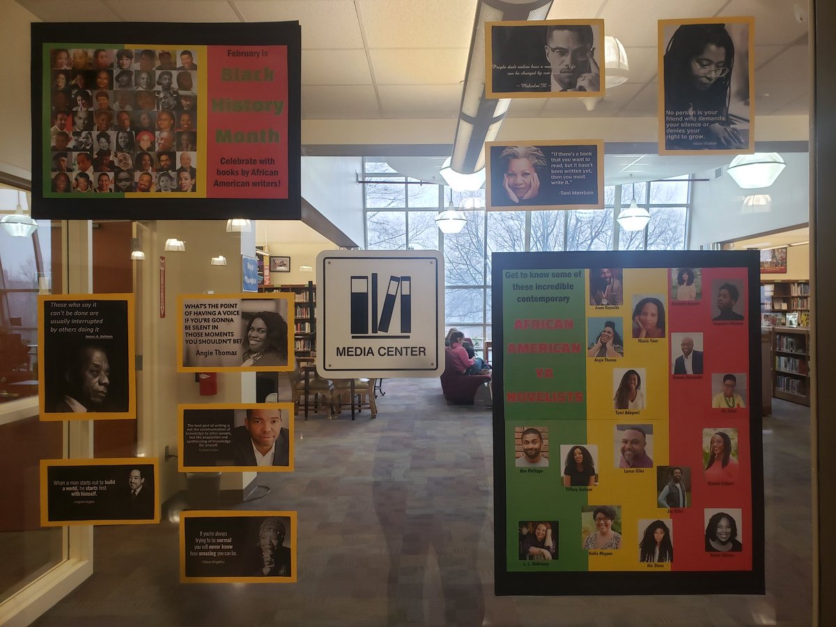 Career Center Media (@ccmediacenter1) on Twitter photo Celebrating African American authors during Black History Month (and every month!). @CCwsfcs <a href="/wsfcs/">WS/FC Schools</a> <a href="/WSFCS_media/">WSFCS Media</a> Celebrating African American authors during Black History Month (and every month!). @CCwsfcs <a href="/wsfcs/">WS/FC Schools</a> <a href="/WSFCS_media/">WSFCS Media</a>