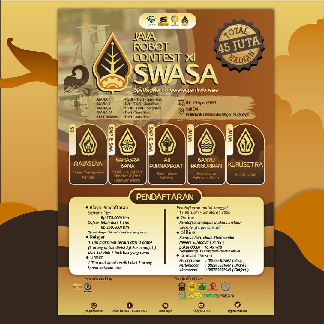 REGISTRATION JRC XI OFFICIALLY OPEN