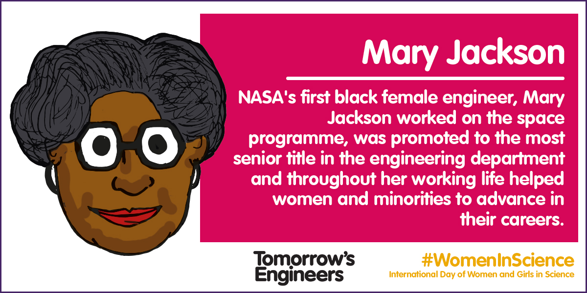 Tomorrows_Eng's tweet photo. And let's remember the amazing BAME #WomenInScience whose work at 
@NASA was truly pioneering. #AeronauticalEngineering #Engineering https://t.co/JR2wznfwm6