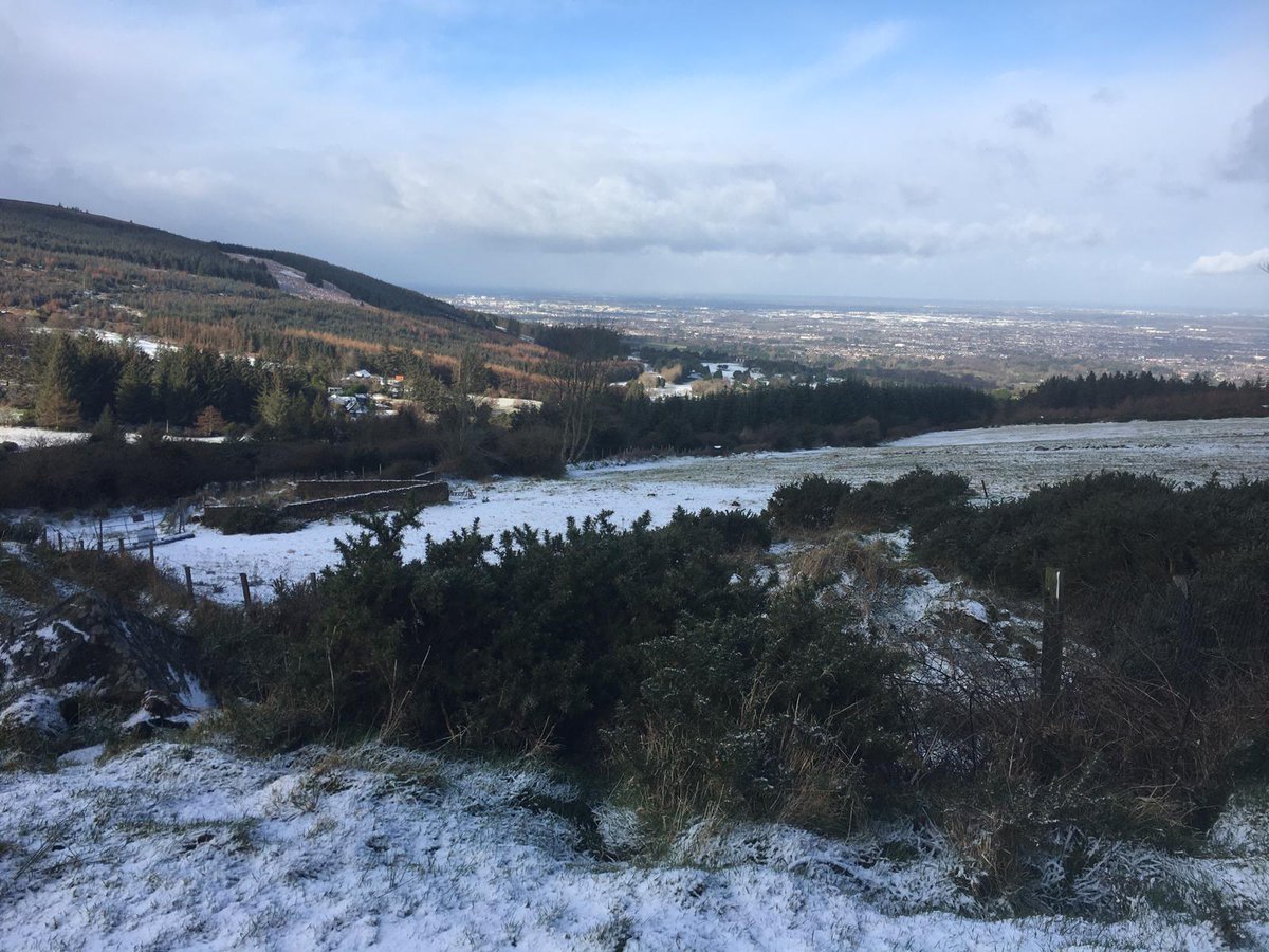 Some nice dusty trails up in Ticknock this morning. #adventureracing #trailrunning #dublinmountains