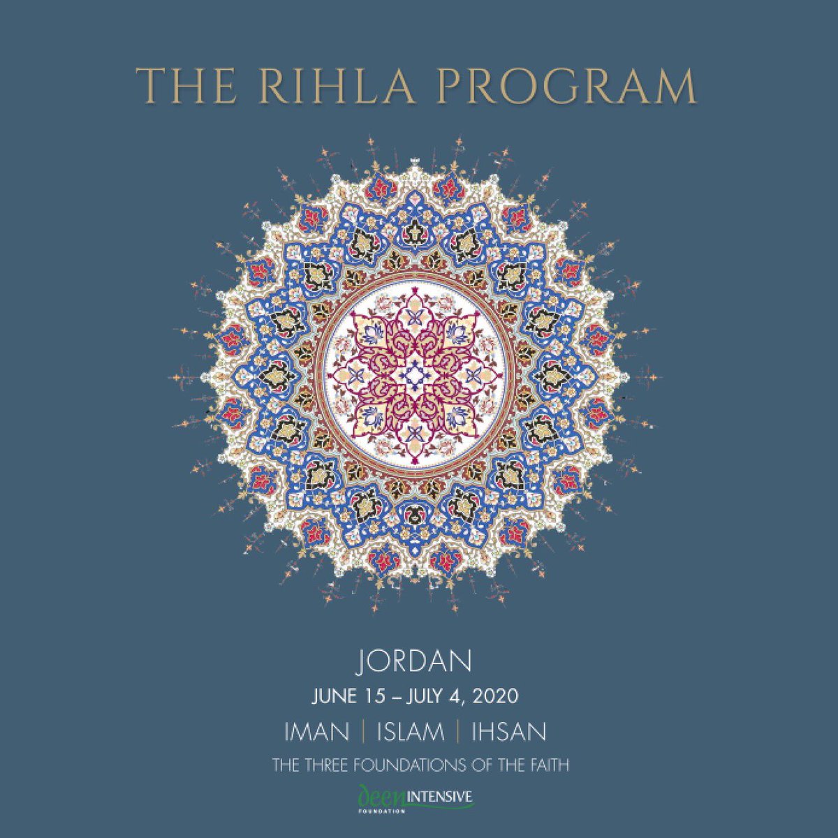 DeenIntensive's tweet image. Rihla Summer Program | Jordan
JUNE 15 TO JULY 4, 2020

Join us for the journey of a lifetime.

deenintensive.com/rihla-2020