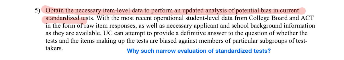 This is one of the 6 “consensus” recommendations. 1, 2, and 4 are probalby good and impactful. 3 calls for more analysis, which is odd to me given this 200 pages. 5 and 6 I find really odd. Here is 5.