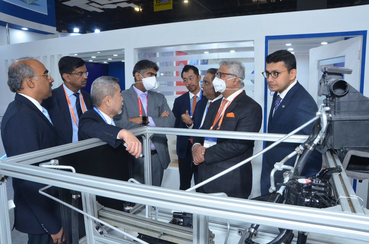 _vikasgroup's tweet photo. Sincere thanks to all the visitors to our stall at AutoExpo Components 2020.We appreciate your keen interest in our product &amp; technology

VikasGroup is committed towards cleaner emissions &amp; wishes to make significant contribution towards electric vehicle thermal management system https://t.co/TpVHW08DWR