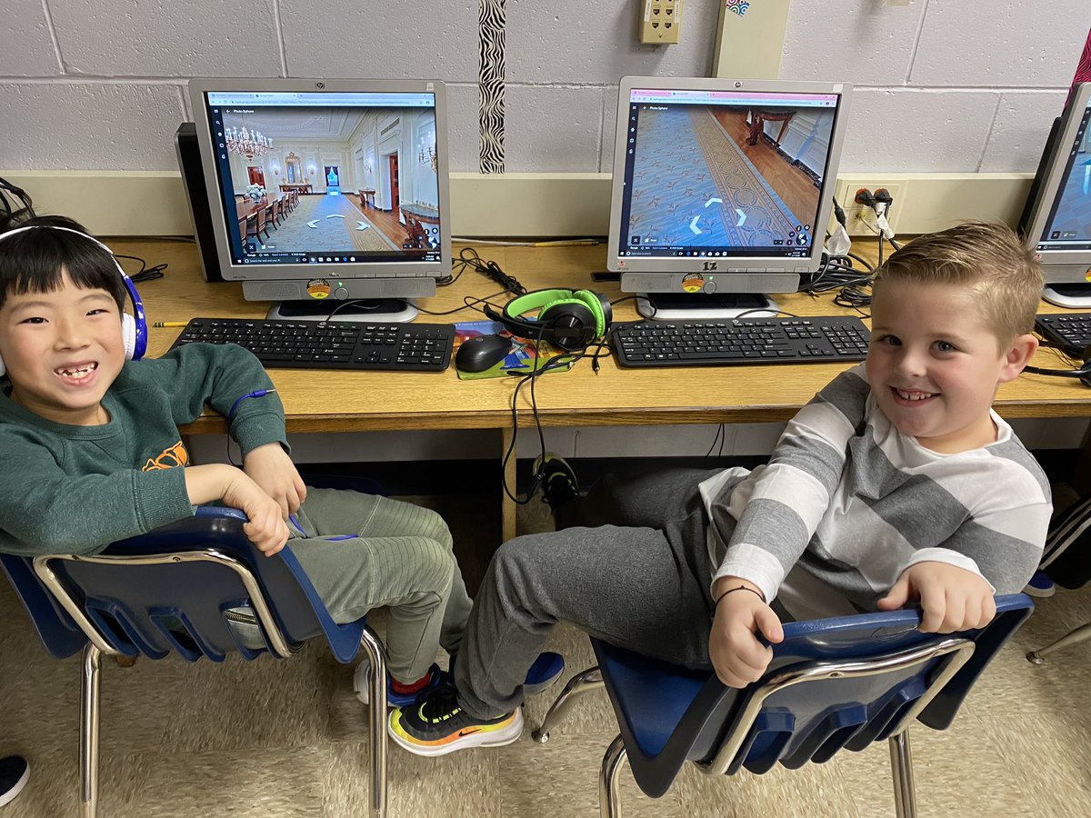 First grade #GrissomGators are going to The White House today via <a href="/googleearth/">Google Earth</a>! We read “If I Ran for President” using <a href="/storylineonline/">Storyline Online®</a>  and took a virtual field trip to Washington DC! <a href="/GrissomGator/">GrissomPrincipal</a>