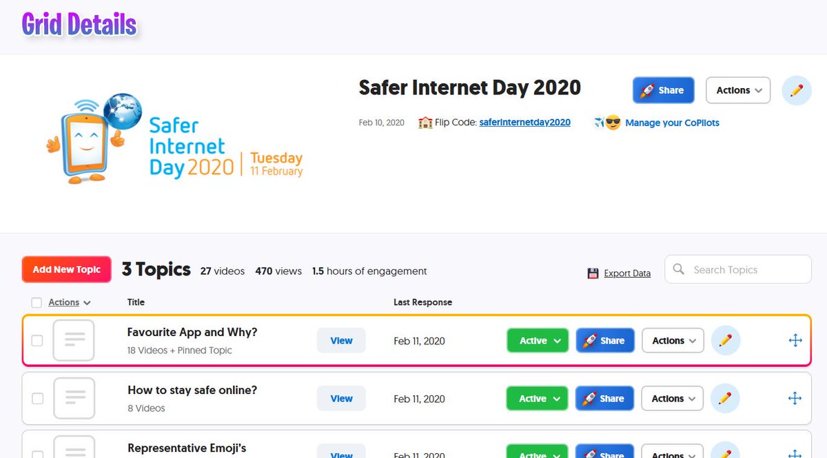 Today is #SaferInternetDay Our theme is #freetobeme which focuses on online identity, we should be able to use the Internet without the fear of being bullied, we have also enjoyed using @Flipgrid as a way to collect our responses #EmpowerEveryVoice 📣 #FlipgridFever #SID2020