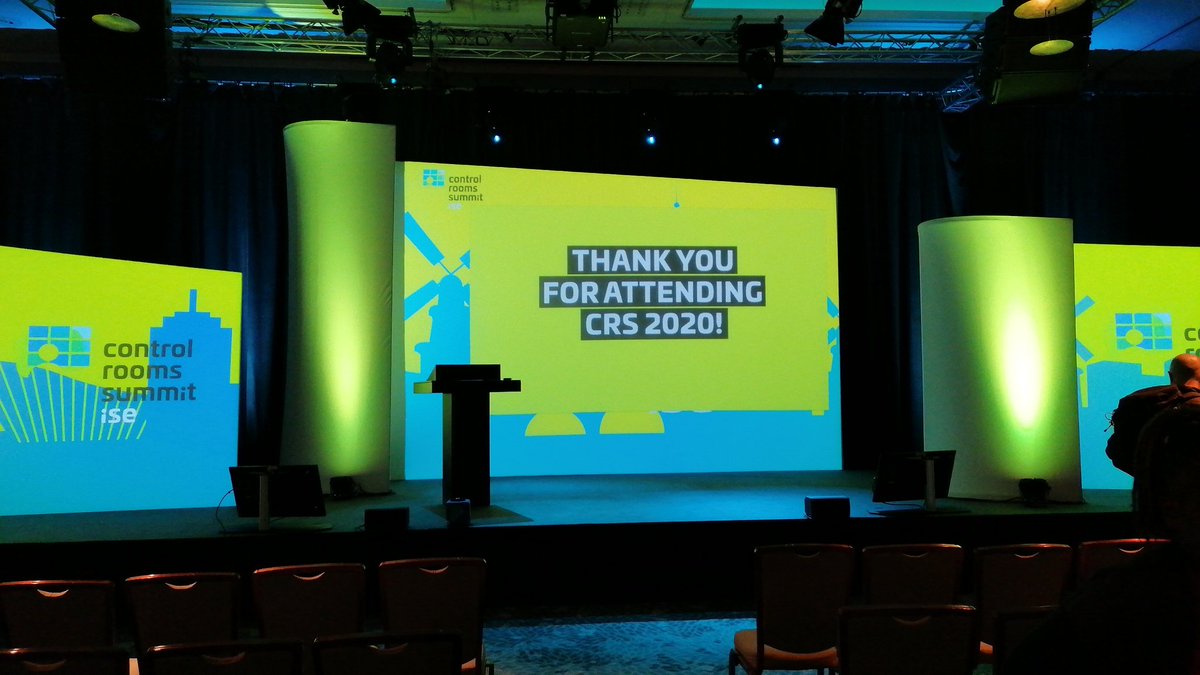 That's a wrap! Thanks everyone!#CRS2020 #ISE2020
