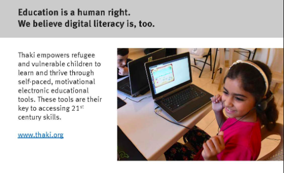 gbceducation's tweet photo. Does your company have unused laptops? ๐ป REACT partner @Thaki_Unlocks has recycled 700+ preowned computers, installing interactive educational content for 9,000+ refugee students in #Lebanon.
๐ฅ๏ธ Learn how you can donate devices to refugees: https://t.co/afuEX7V5W3 #nowREACT https://t.co/1f3vIil1Bh