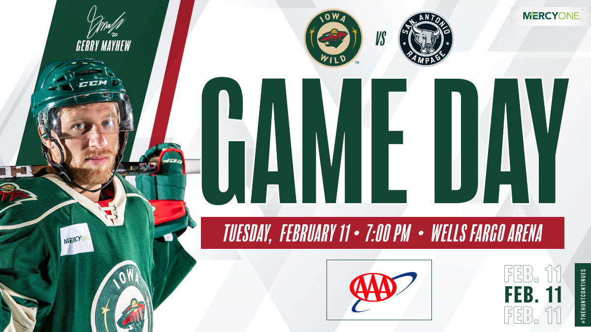IAWild's tweet photo. G A M EΒ Β D A Y. #SAvsIA
π Wells Fargo Arena
β° 7 PM
π» 2-for-1 Tallboys
π» https://t.co/hXfsYmygVz
πΊ https://t.co/6eipXj0qFA
ποΈ https://t.co/j6SaU7Jre3
π° https://t.co/n3RqAaqxIl https://t.co/NHwB9WAU6u