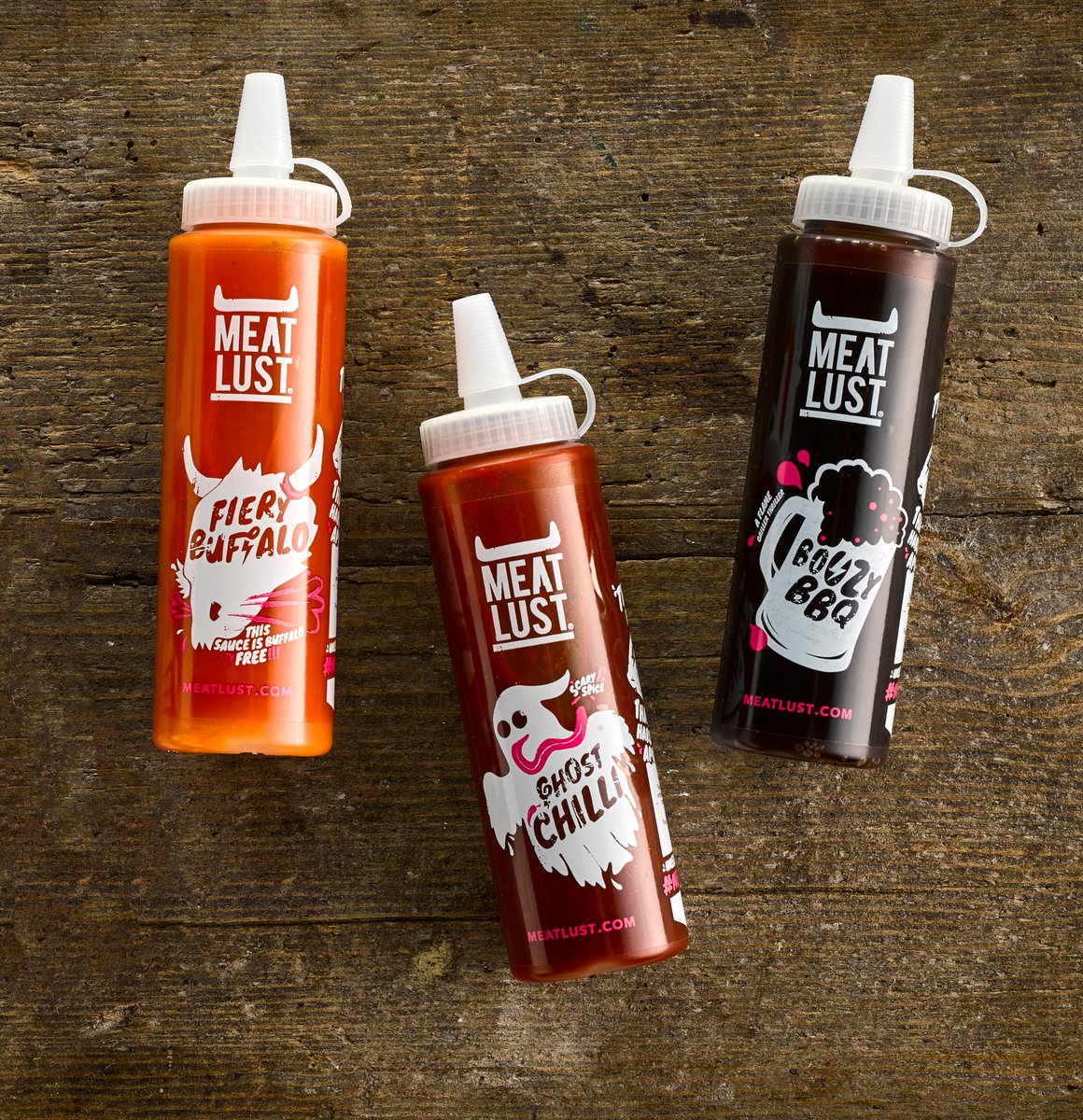 This tasty trio are currently on offer for £1 a bottle, exclusively on our online store - this deal won't last forever so don't hang about! 🤤 shop.meatlust.com