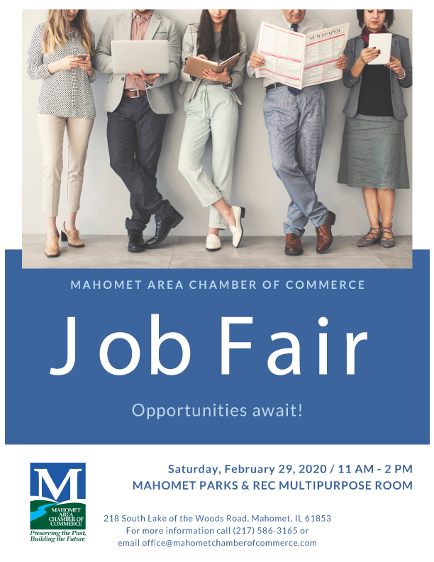 Don't forget to join us at our upcoming Job Fair!