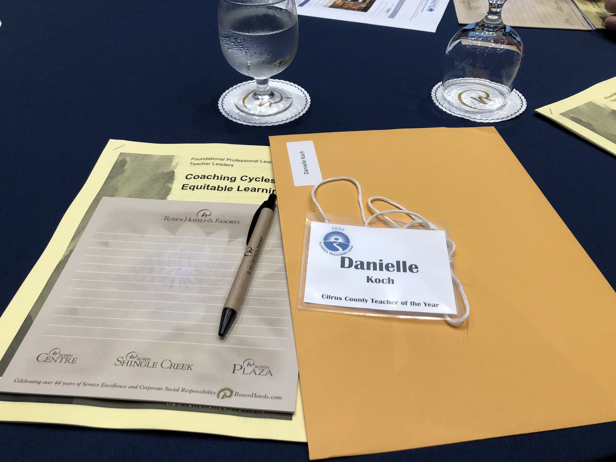 Danielled2Koch's tweet photo. Florida Teacher Lead Network! Let’s do this! #FTLN https://t.co/46pPEWKmqx