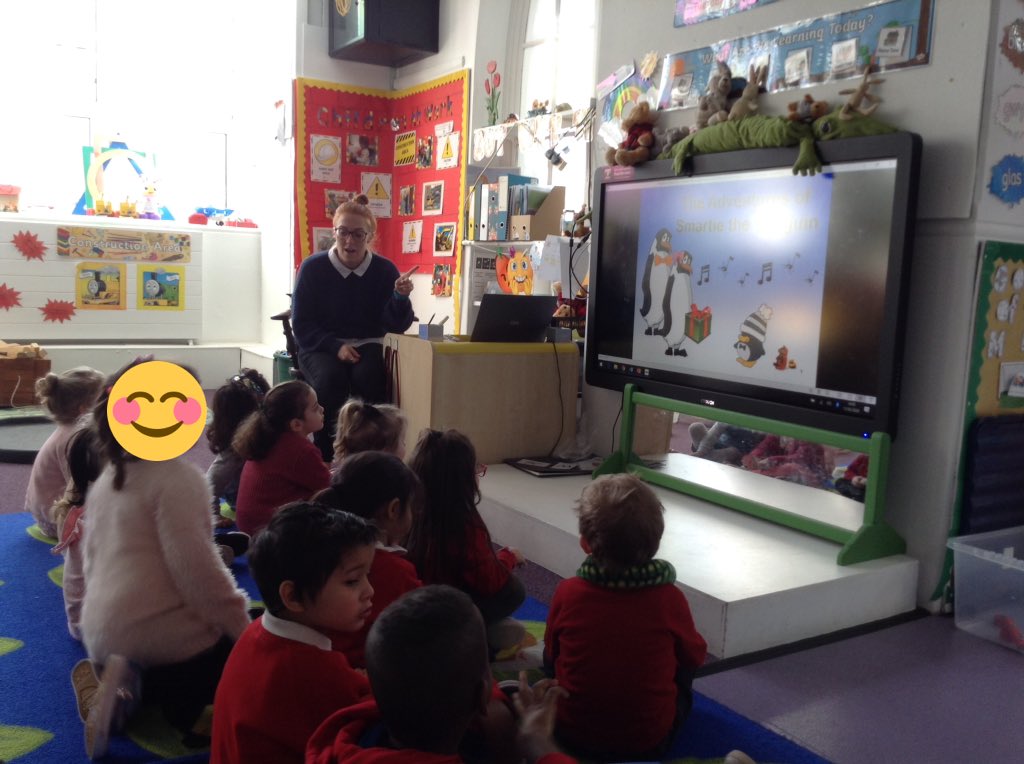 TerraceRoad's tweet photo. #trpturtles talked about how to stay safe when using iPads with the help from Smartie the penguin! #SID2020 #trpict https://t.co/3R0sXqdbrb
