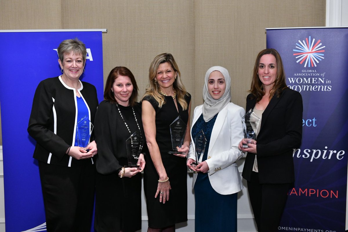 CONGRATULATIONS to the 2020 #WomeninPayments #Award #winners in #Washington #DC! Read more about this year's incredible winners by clicking the link below. Congrats again to these talented and #inspiring #womenleaders. More to come! womeninpayments.org/women-in-payme…