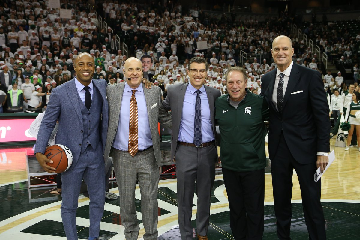 Michigan State Men's Basketball (@msu_basketball) on Twitter photo For the sixth time and most in the #B1G, <a href="/CollegeGameDay/">College GameDay</a> is returning to East Lansing on Saturday!
Doors open at 9:30 AM ET.
#GoGreen For the sixth time and most in the #B1G, <a href="/CollegeGameDay/">College GameDay</a> is returning to East Lansing on Saturday!
Doors open at 9:30 AM ET.
#GoGreen