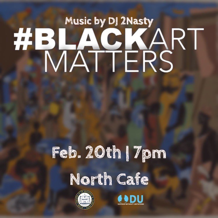 ATTN ATTN 🗣🗣The time is here! Come join us <a href="/naacp_odu/">ODU NAACP</a> &amp; <a href="/oduswl/">SWL</a> to celebrate the talents within our community at Black Art Matters✊🏽 Everyone is welcome!! See you there‼️ #odu #bam6 👀