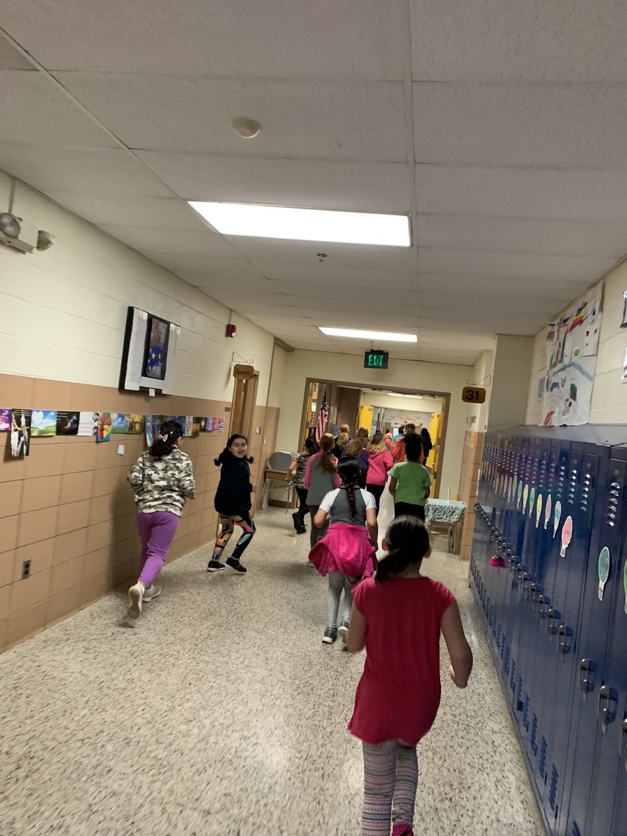 Rise &amp; Run is back up and running for the spring session! Girls ran inside today due to the rainy weather! We also started practicing team building skills by using our body gestures to line up according to our birthdays! @g_antalffyBCPS <a href="/HGiever/">Ms. Giever</a> <a href="/MsRayburnsClass/">Mackenzie Rayburn</a> <a href="/Mrs_Santoro_PE/">Mrs.Santoro_PhysEd</a>