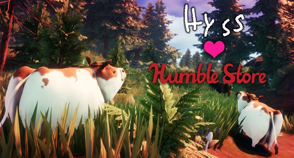 SunscaleStudios's tweet photo. HOLY COW!! #Hyss is now available at the Humble store! Whoop whoop! #sunscalestudios #indie #indiegamedev #indiegame #gamedev #gamedevelopment #game #indiegamestudio #indiegames #indiegamedeveloper #humblestore #cutecows #puzzlegame

https://t.co/lRjTDV84KN https://t.co/ASUeFUfKHc