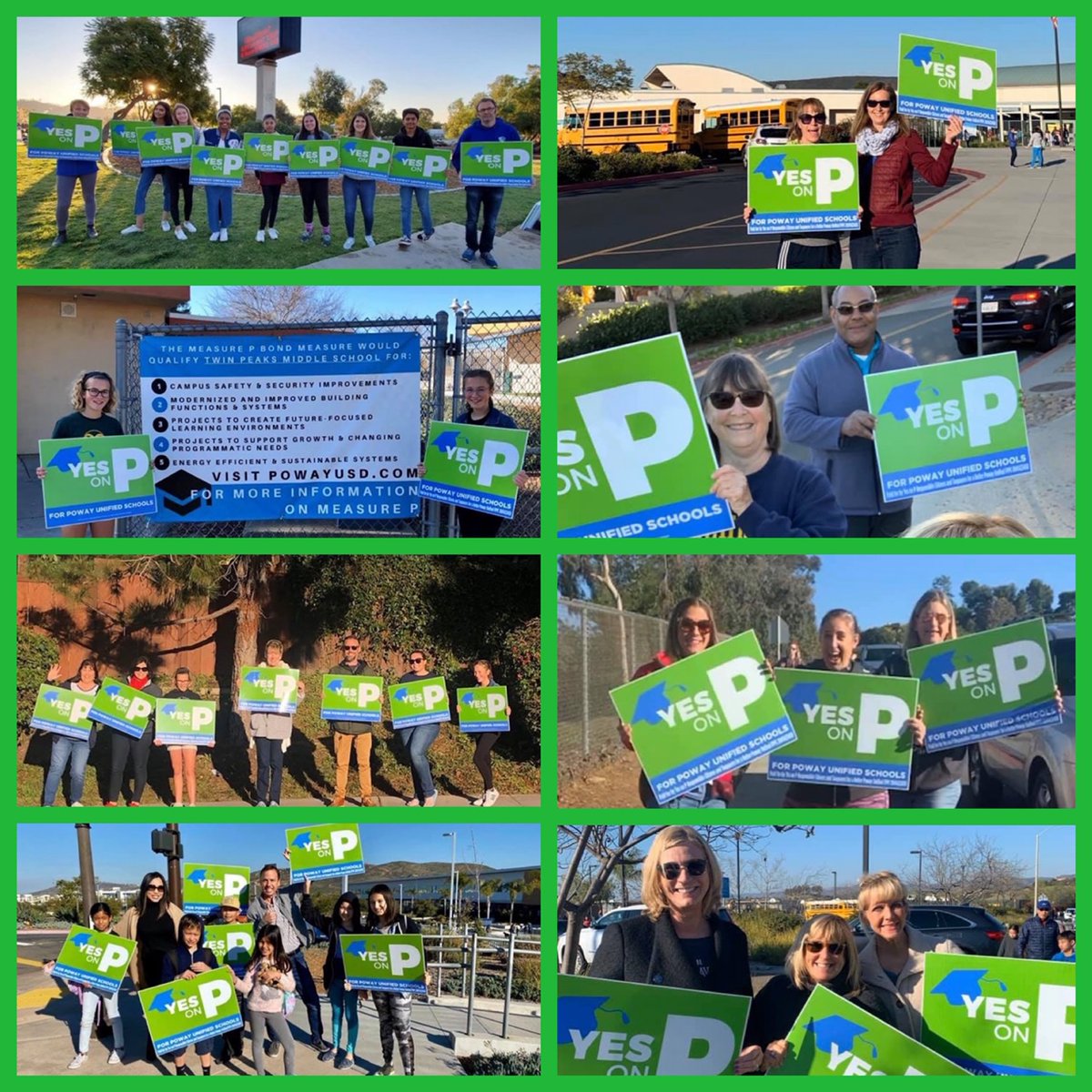 PUSD Teachers support Measure P!