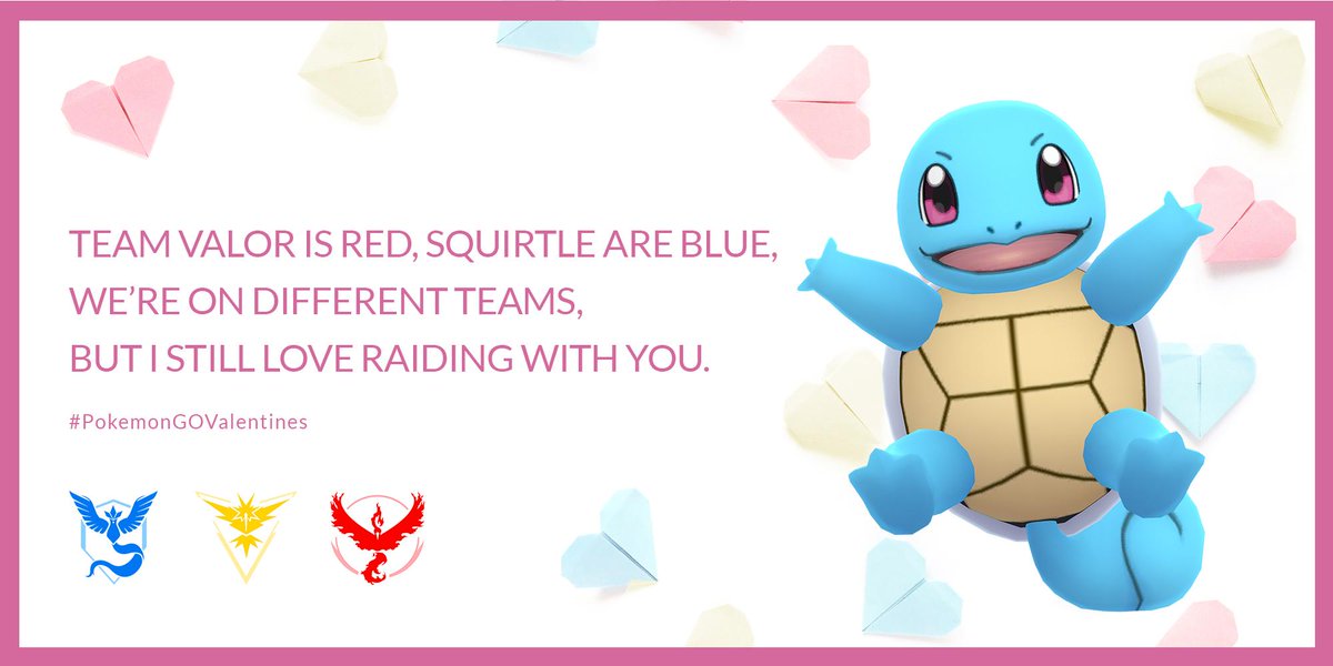 PokemonGoApp's tweet photo. Trainers, can you top these #PokemonGOValentines cards? Show off your creativity in the comments! ❤️ Our Valentine’s Day event starts in a few days! https://t.co/LMNlgYL1eR