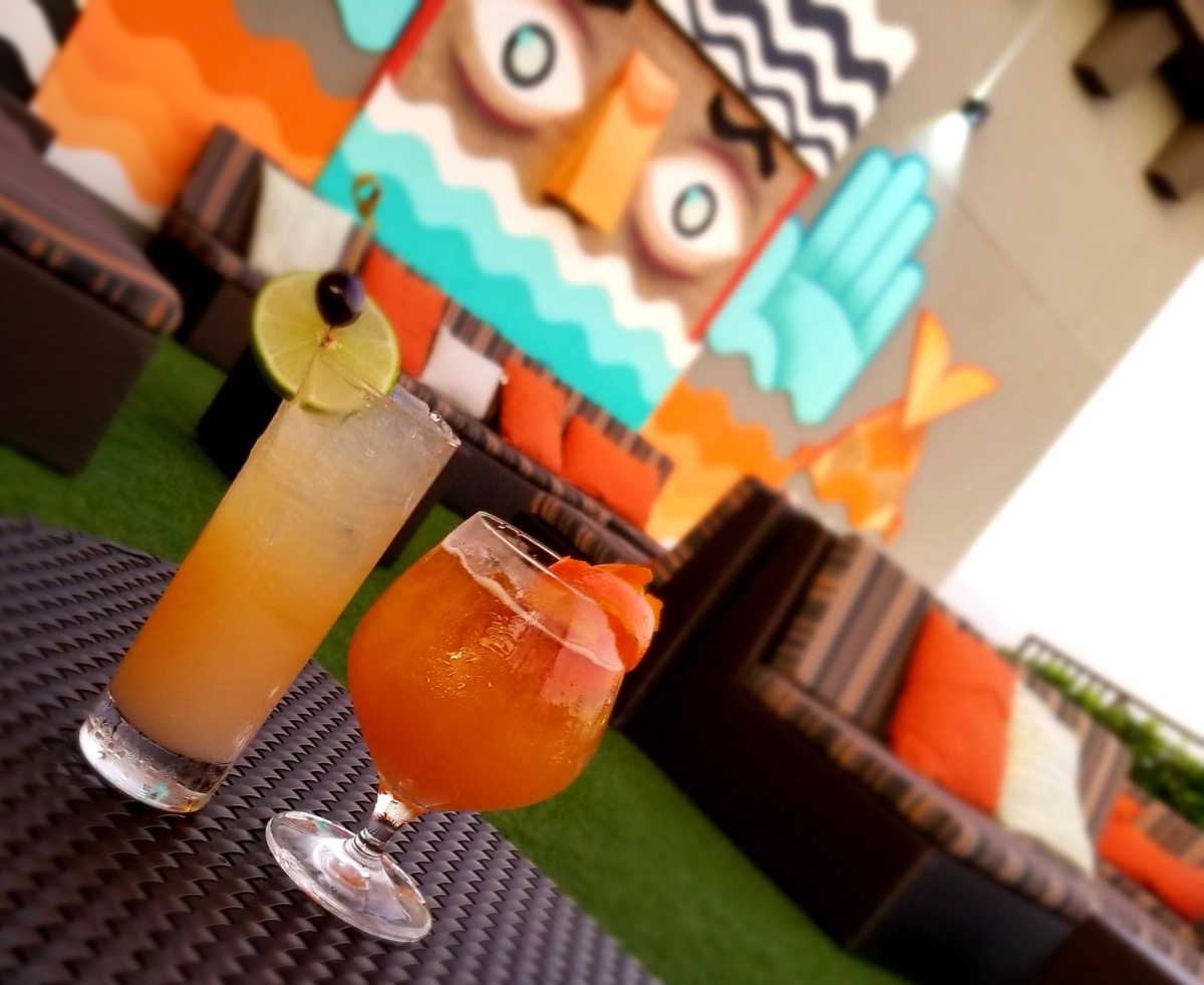 A4: EDGE Rooftop Lounge <a href="/EpicureanHotel/">Epicurean Hotel</a> has a new food and cocktail menu and amazing views! #FLTravelChat