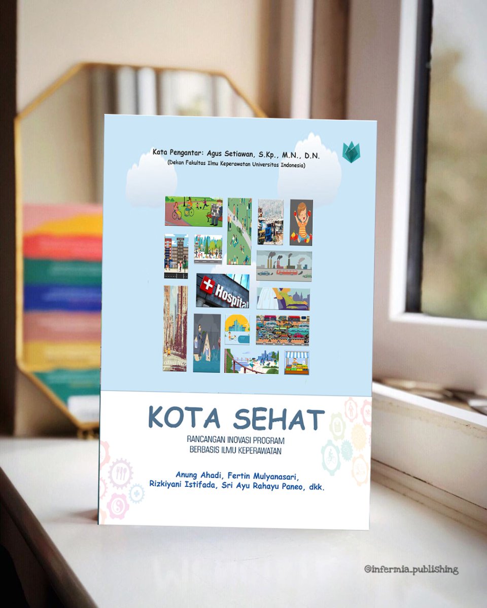 ayupaneo's tweet photo. Emg Perawat bisa ngurusin Kota?
Bisaa!
Perawat Komunitas kini merancang Inovasi Program Kota Sehat Basis Ilmu Keperawatan 
Yuk
PESAN PRE ORDER BUKU KOTA SEHAT harga PO (11-15 Feb)
Rp.60.000
(Harga normal Rp.72.000)

Pemesanan melalui: 
https://t.co/nwJPGk7Tug https://t.co/xjEucYioiu